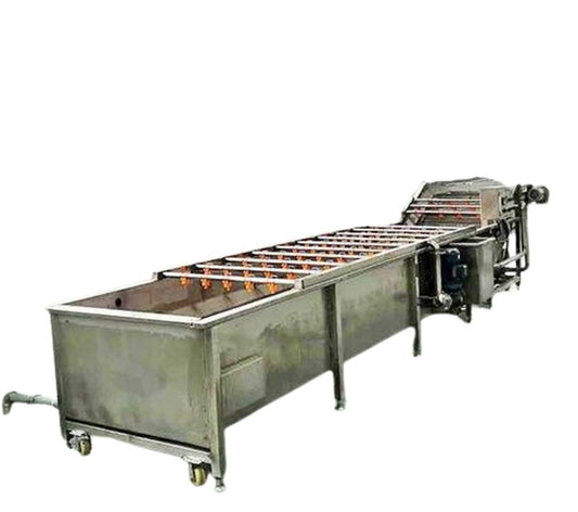 เครื่องทำความสะอาดผลไม้และผักอัตโนมัติ สแตนเลส ขนาดกะทัดรัด สำหรับทำความสะอาดมะม่วงและส้มโอ