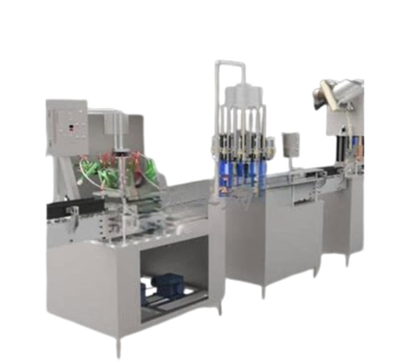 สายการผลิตน้ำดื่มบรรจุขวดอัตโนมัติ CAD 3D แบบไม่มาตรฐาน (189)