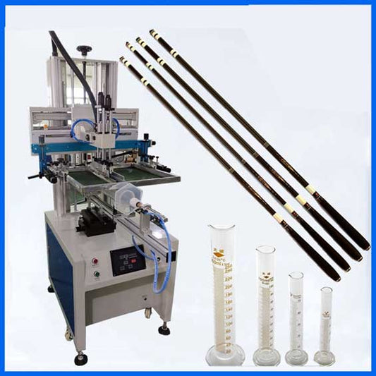 เครื่องสกรีนทรงกระบอก Curved Screen Printing Machine รุ่น HY-500R