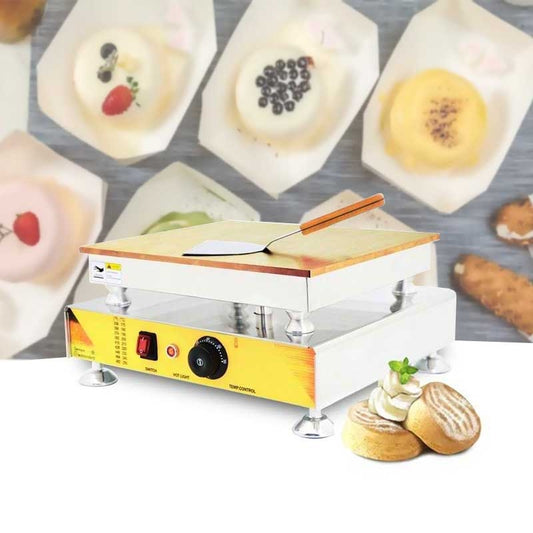 เครื่องอบขนมโดรายากิ แพนเค้ก วาฟเฟิล  Dorayaki pancake baker commercial waffle cup cake making machine