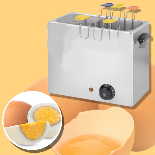 เครื่องต้มไข่ 45 Egg Commercial Electric Egg Steamer for Restaurants and Cafes, Fast Cooking, Durable Design, Perfect for Large Batch Cooking