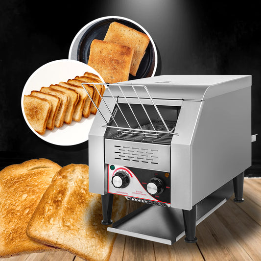 เครื่องปิ้งขนมปังไฟฟ้า แบบ สายพาน Electric Conveyer Toaster Machine J-ECT-150 1340W