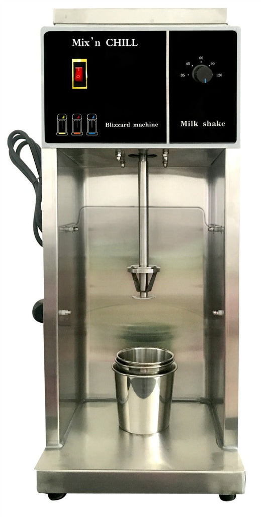 เครื่องทำไอศครีม เครื่องปั่นไอศครีม ผสมไอศครีมไฟฟ้า Automatic Ice Cream Flurry Ice Cream Maker