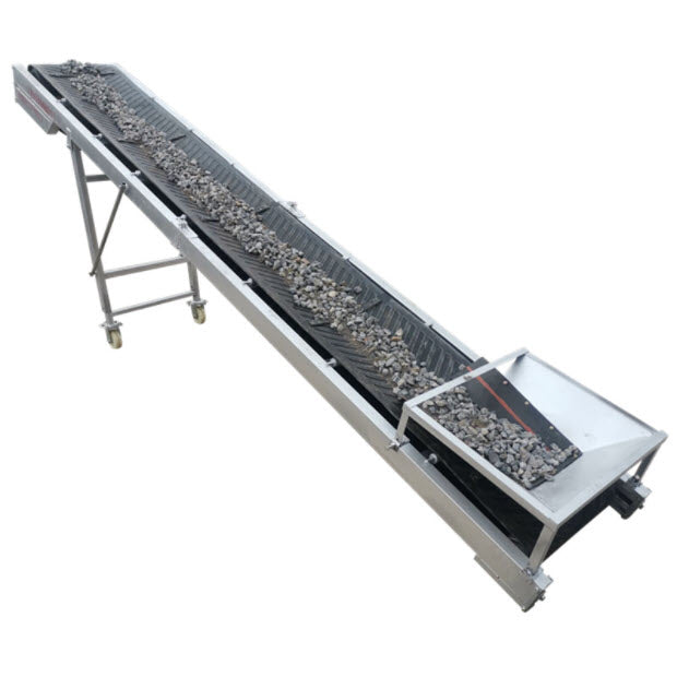 สายพานลำเลียง Lifting Electric Rubber Conveyor Belt ลำเลียงข้าวเปลือก ข้าวโพด กระสอบ ดิน รับน้ำหนักได้ 400 KG