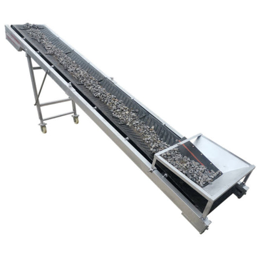 สายพานลำเลียง Lifting Electric Rubber Conveyor Belt ลำเลียงข้าวเปลือก ข้าวโพด กระสอบ ดิน รับน้ำหนักได้ 400 KG
