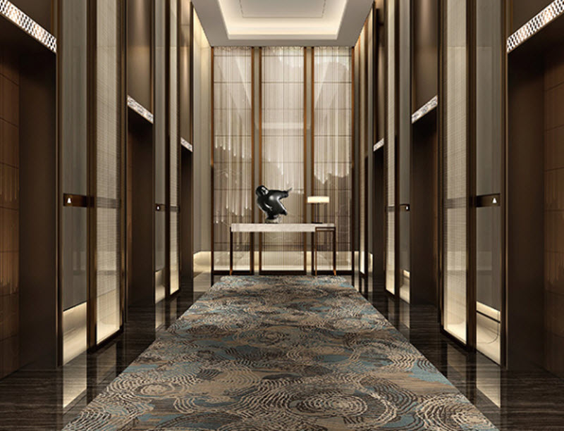 ลิฟต์โดยสารสแตนเลสแบบเรียบหรู Stainless Steel Passenger Elevator with Recessed LED – Starlink Series