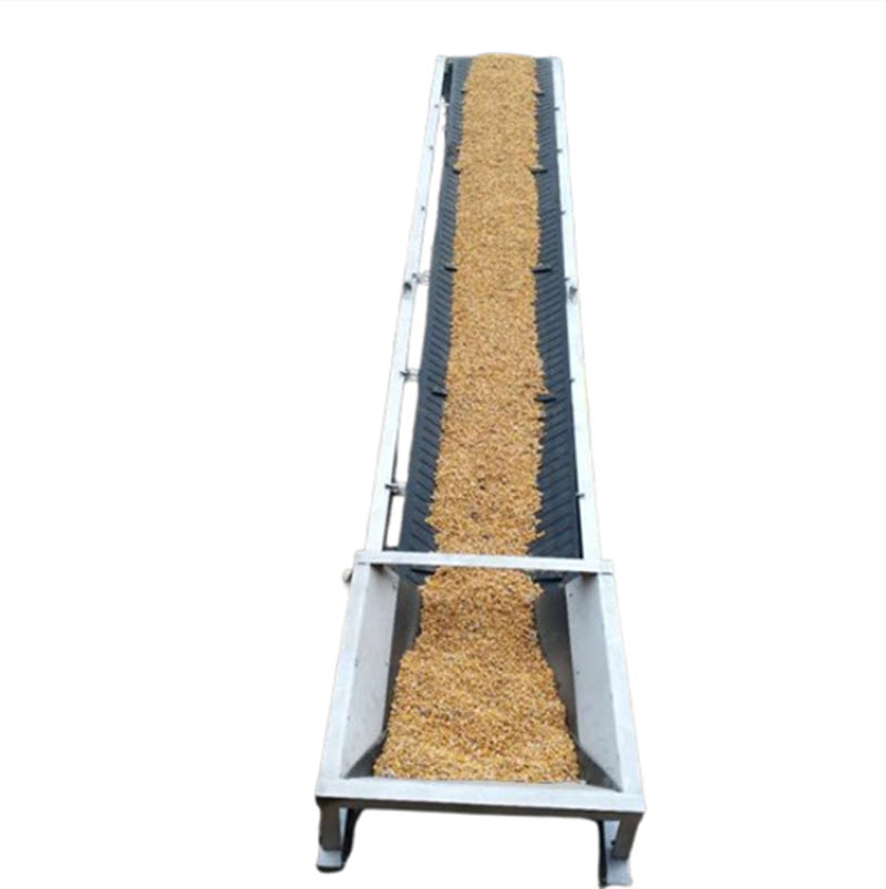 สายพานลำเลียงพับได้แบบปรับระดับได้ โครงสร้างสแตนเลส (Foldable Conveyor Belt Adjustable Height Stainless Steel)