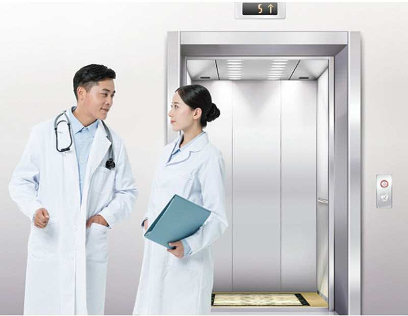 ลิฟต์โรงพยาบาล สำหรับขนส่งผู้ป่วย Medical Elevator for Hospital