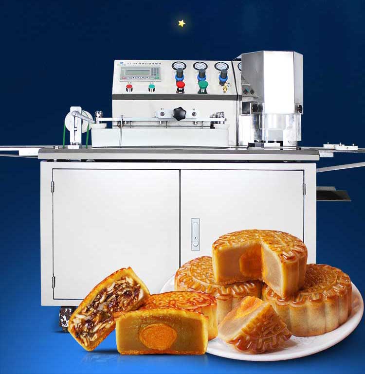 เครื่องทำขนม ขึ้นรูป ขนมไหว้พระจันทร์ Electric Mooncake Forming Machine รุ่น SZ-64 ใช้งานกับปั๊มลมไฟฟ้า
