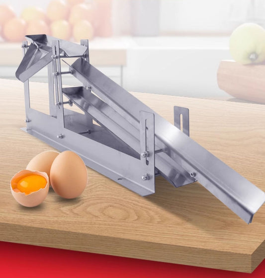 รางแยกไข่ขาว เครื่องแยกไข่ขาว egg white separator filter วัสดุสเตนเลส 201/304