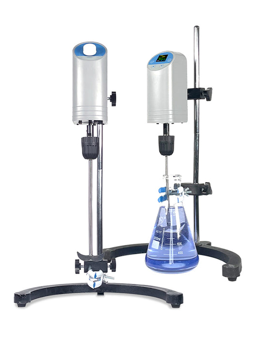 เครื่องปั่นผสม Electric Laboratory Mixing Machine เครื่องผสม 0-3000rpm แบบลูกบิด และแบบดิจตอล