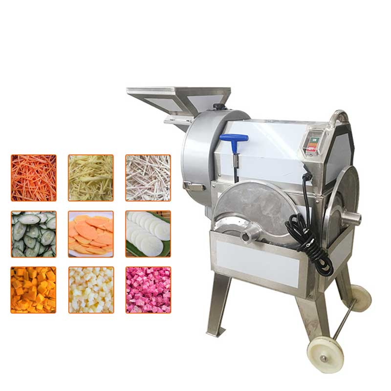 เครื่องหั่นผัก สไลด์ผัก หั่นซอย หั่นเต๋า ไฟฟ้า Electric Multi Function Vegetable Slicer Machine หั่นแผ่น หั่นแผ่นหยัก
