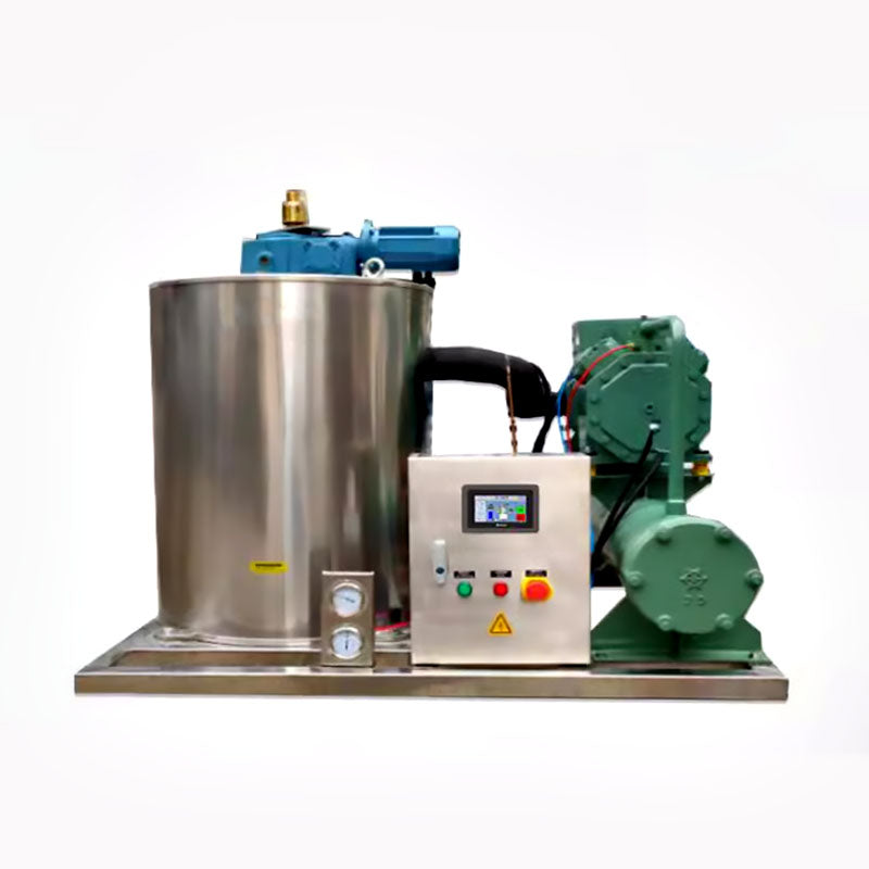 เครื่องทำน้ำแข็งเกล็ดสำหรับเรือป้องกันการกัดกล่อน ss316 รุ่น DFI-2T-S