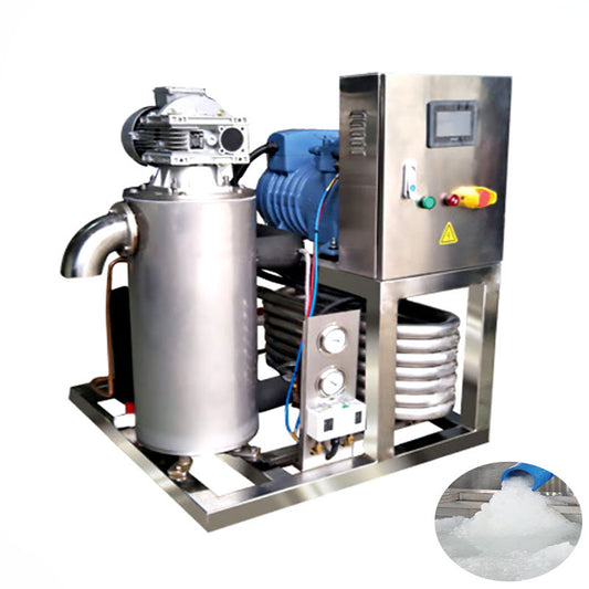 เครื่องทำน้ำแข็งสเลอรี่ Slurry Ice รุ่น DSI-2T 2 ถัง, ระบบทำความเย็นทันสมัย, เหมาะสำหรับร้านกาแฟ, ทำสเลอรี่แสนอร่อย