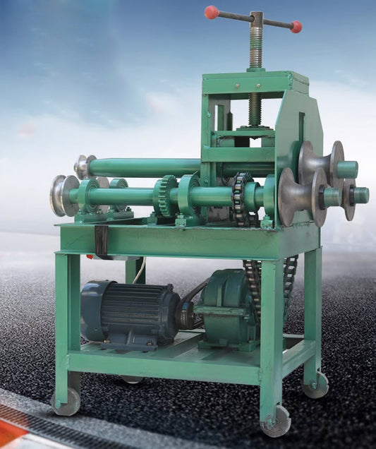 เครื่องดัดเหล็กกล่องเครื่องดัดโค้งเหล็ก แบบไฟฟ้า Pipe Bending Machine มอเตอร์ไฟฟ้า 2