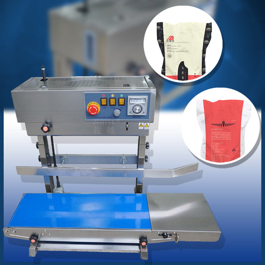 เครื่องซีลถุงกระสอบ แนวตั้ง FR-500 ซีลกระสอบ ไม่เกิน 15kg 720 วัตต์