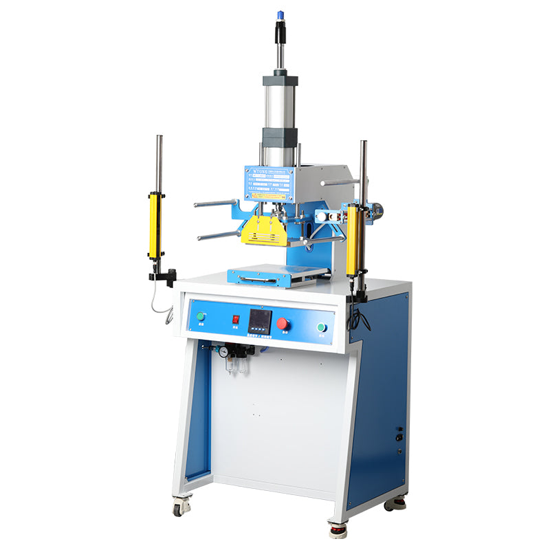 เครื่องกดปั๊ม ปั๊มฟอยล์ Desktop Pneumatic Heat Stamping Machine เครื่องกดปั๊ม ปั๊มฟอล์ย ปั๊มร้อน