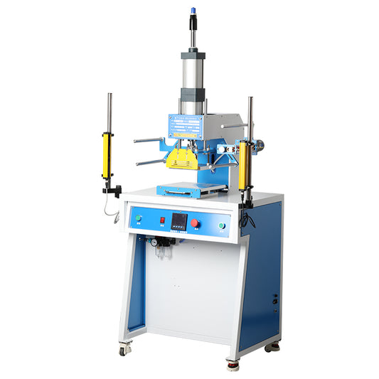 เครื่องกดปั๊ม ปั๊มฟอยล์ Desktop Pneumatic Heat Stamping Machine เครื่องกดปั๊ม ปั๊มฟอล์ย ปั๊มร้อน