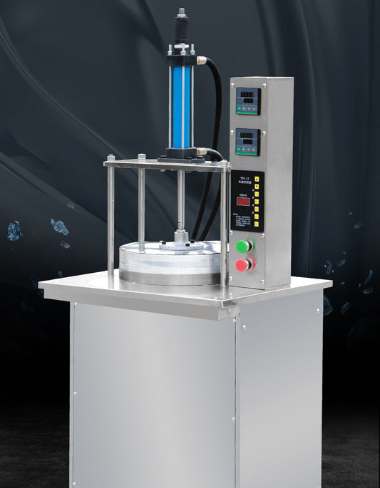 เครื่องกดแป้ง ทำความร้อน ระบบไฮดรอลิค Electric Heating Hydraulic Dough Pressing Machine กดแป้ง รีดแป้ง