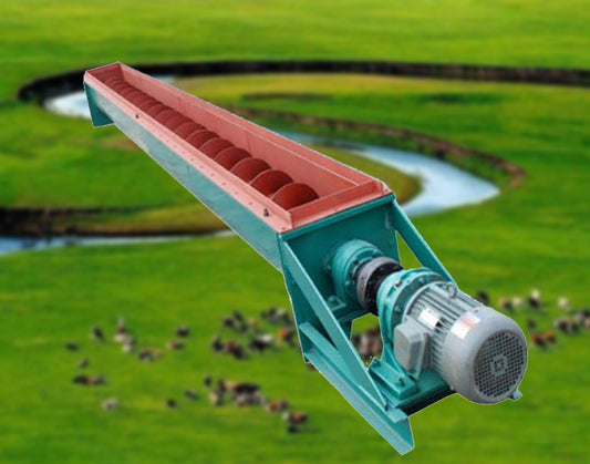 ท่อลำเลียงปูนซีเมนต์ผง สกรูลำเลียง screw conveyor Cement dry powder