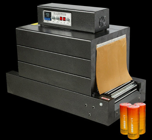 เครื่องอบฟิล์มยืด BS-4035 Heat Shrink Cover Film Machine สำหรับบรรจุภัณฑ์อุตสาหกรรม ความร้อนสูง ทนทาน ใช้งานง่าย