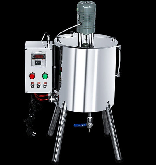 เครื่องกวนทำความร้อน พร้อมบรรจุ 0-300 c heating and stirring paste filling machine 15L