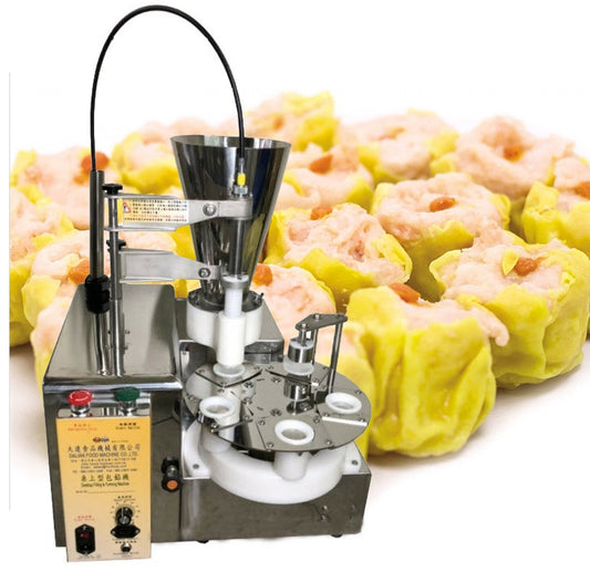 เครื่องทำขนมจีบแบบตั้งโต๊ะ making siu-mai Desktop machine for homemade dim sum, easy to use, compact design, perfect for family gatherings