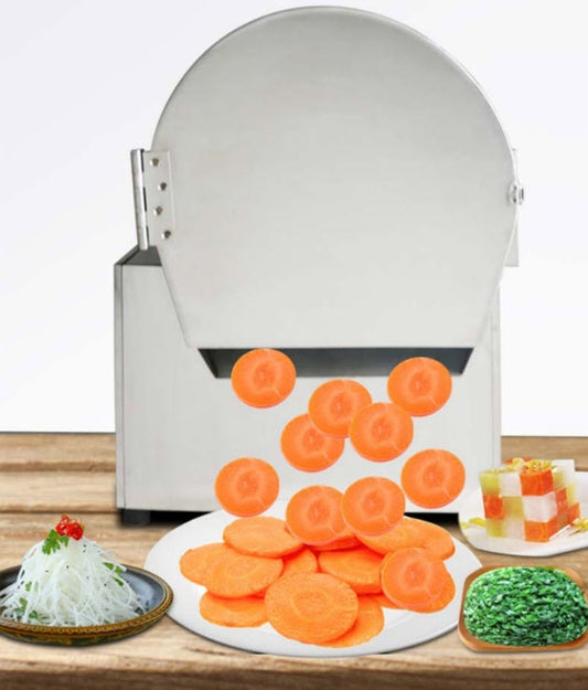 เครื่องหั่นแครอท ผัก เครื่องซอยผัก และผลไม้ อุตสาหกรรม Multifunctional electric vegetable cutting machine