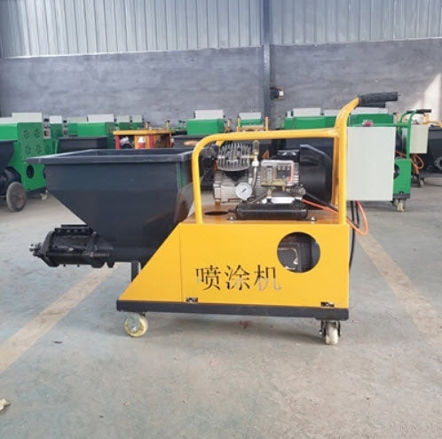 เครื่องพ่นปูน ฉาบ cement fast spraying machine - High-efficiency electric spray gun for smooth cement application, perfect for construction projects