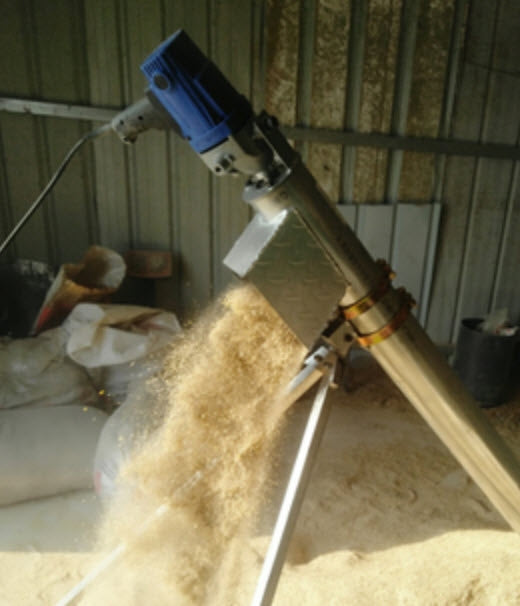 เครื่องดูดข้าว ข้าวเปลือก เมล็ด ใส่กระสอบ Grain Pumping Machine กำลังไฟ 2200W 220V