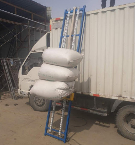 เครื่องยกกระสอบไฟฟ้า อัตโนมัติ Automatic loading lifting ขนาด 2.5 เมตร ขึ้น-ลง เครื่องยกกระสอบ ยกถุง