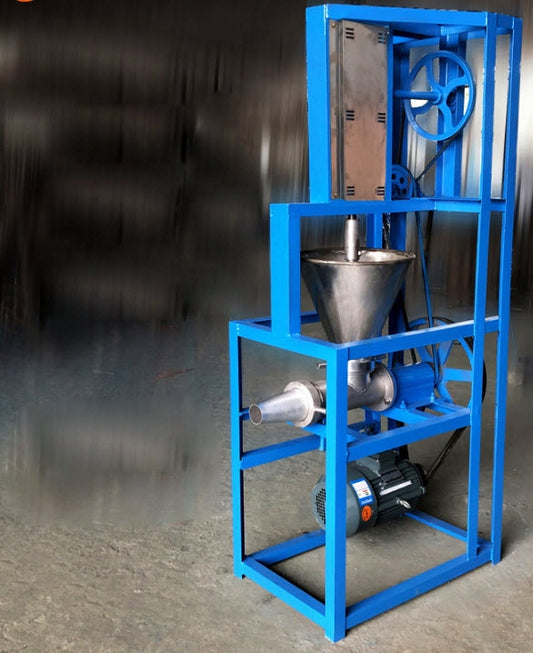 เครื่องอัดแป้ง เครื่องจ่ายแป้ง automatic feeding rice cake machine