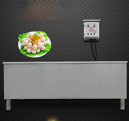 เครื่องต้มลูกชิ้น Boiled Meatball Machine 10L Capacity, Electric Cooking, Ideal for Home Use and Food Stalls, Easy to Clean and Operate