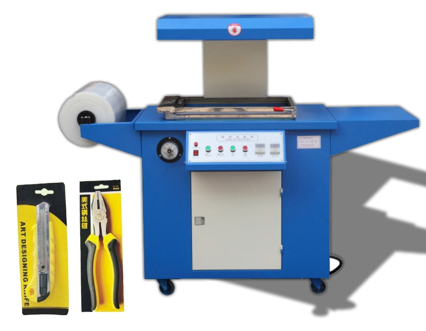 TB-390S เครื่องสูญญากาศฟิล์ม Skin Packaging 17kw ขนาด 540x390mm สำหรับบรรจุภัณฑ์อาหารและสินค้าอุปโภคบริโภค