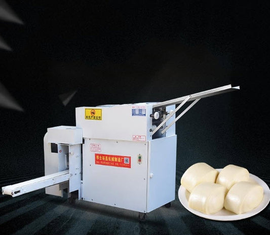เครื่องตัดแป้ง สี่เหลี่ยม Knife-cutting steamed bun machine for precise dough cutting, perfect for bakery shops and home use, durable and easy to clean