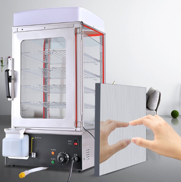 เครื่องนึ่งซาลาเปา ขนมจีบ ตั้งโต๊ะ kitchen steamed bun machine