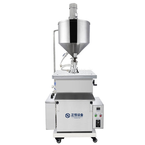 เครื่องบรรจุแนวตั้ง ใบกวนพร้อม บรรจุ ZH-H ของเหลวที่ อุณหภูมิสูง water circulation heating stirring filling machine