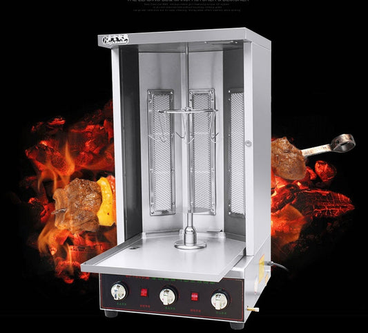 เครื่อง ย่าง หมุนอัตโนมัติ แก๊ส และ ไฟฟ้า kbab barbecue bibimbap