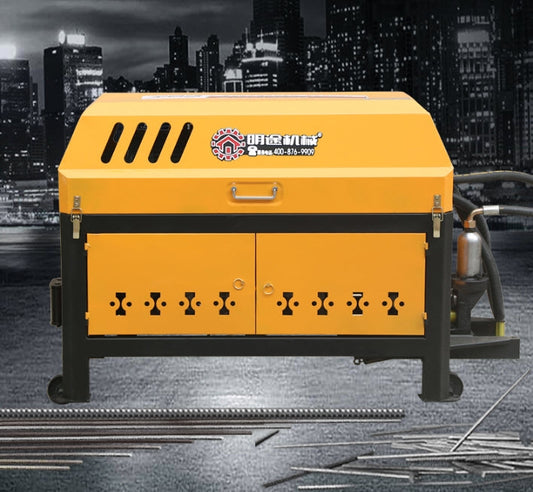 เครื่องตัดเหล็กเส้นอัตโนมัติ Round Steel Rebar cutting machine