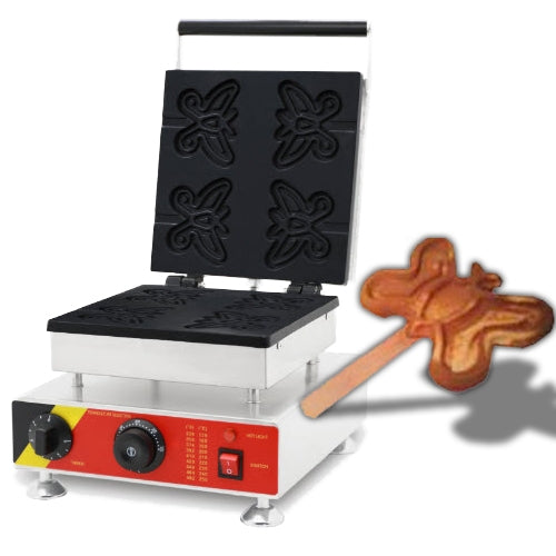 เครื่องทำวาฟเฟิลผีเสื้อ Butterfly Waffle ขนาดกะทัดรัด ทำวาฟเฟิลกรอบนอกนุ่มใน เหมาะสำหรับทำขนมหวานที่บ้าน