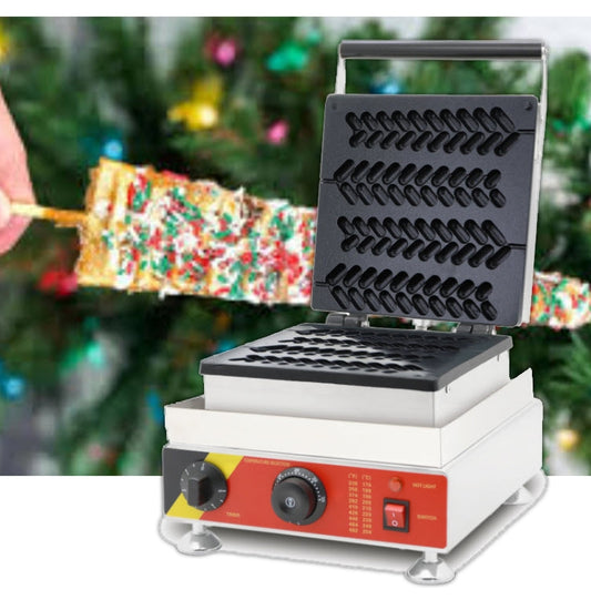 เครื่องทำวาฟเฟิลรวงข้าว Lolly Waffle Oven เครื่องทำวาฟเฟิลคุณภาพสูง ขนาดกะทัดรัด ทำวาฟเฟิลกรอบอร่อย ใช้งานง่าย เหมาะสำหรับบ้านและธุรกิจ
