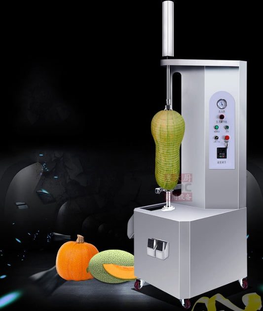 เครื่องปอกเมล่อน ฟักทอง สับปะรด MDC-SPJX-QPJ  melon pumpkin double-head peeling machine stainless steel
