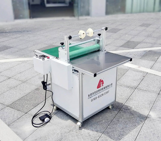 เครื่องเคลือบม้วนพลาสติก LA-500-W laminator automatic laminating machine