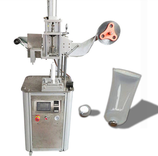 เครื่องซีลหลอดพลาสติก ฟลอยด์ Toothpaste tube top sealing foil machine Item NO. : LD701