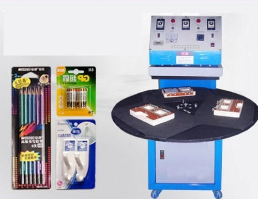 เครื่องบลิสเตอร์แพ็ค ปิดผนึกแพ็คผลิตภัณฑ์ blister packaging machine JQ-D500