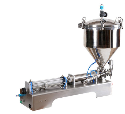 เครื่องบรรจุของเหลว สูญญากาศ  Pressurized Filling Machine Pneumatic Thick Paste ไม่รวมปั๊ม 0.4-0.9Mpa 220V50Hz