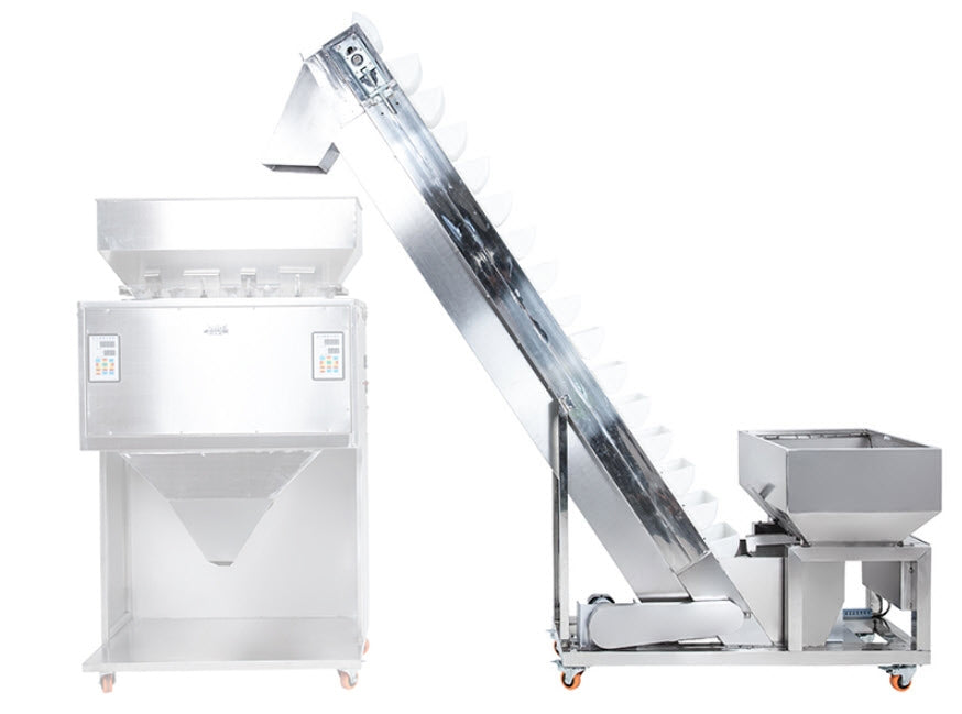 เครื่องลำเลียง แป้ง เมล็ด ผง อาหาร สแตนเลส 304 Inclined Feeder