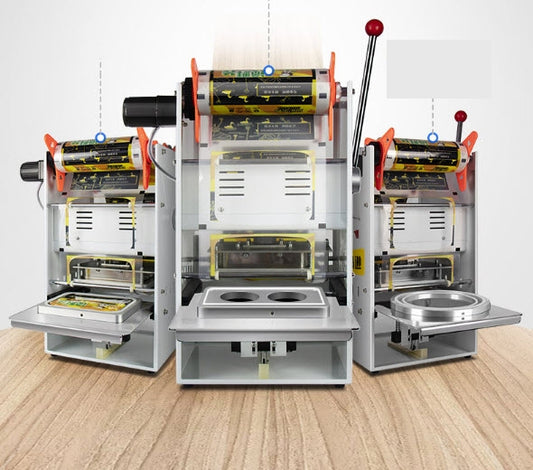 เครื่องซีลถาดอาหาร WM2216 กำลัง 300 วัตต์ 0-300C กล่อง 22x16cm