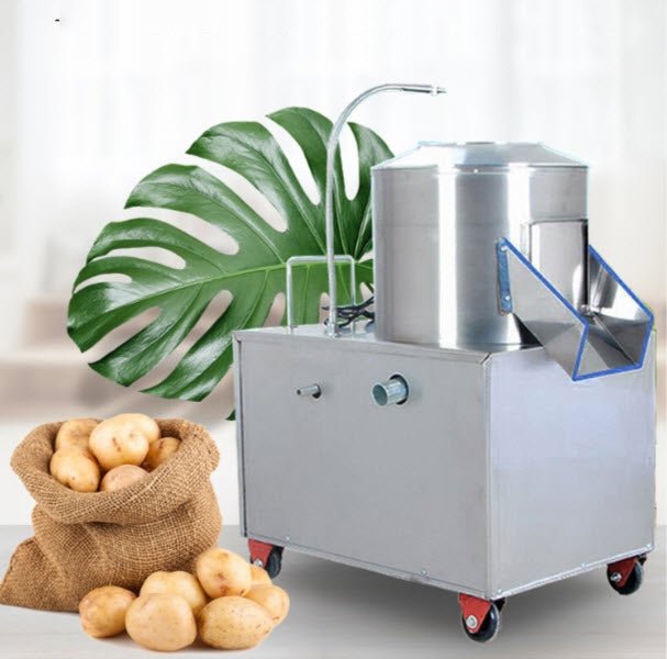 เครื่องปอกมันฝรั่ง YQ-350 กำลัง 1500W 150kg/h เครื่องหนัก 55kg