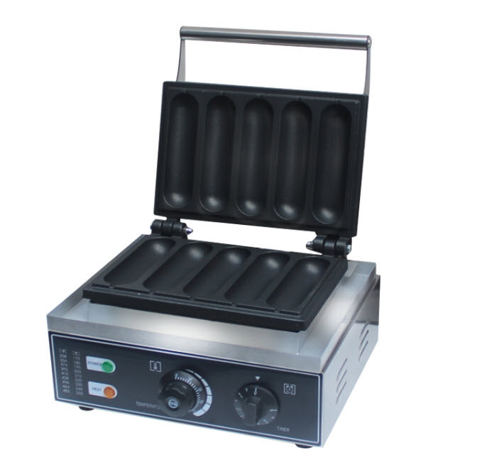 เครื่องทําวาฟเฟิล ใส้กรอก  HT-5B 10kg 1550 วัตต์ 300x340x230 มม. 50-300องศา